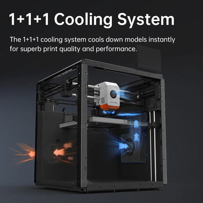 Anycubic Kobra S1 3D Printer - Core XY Structure, Max Speed 600mm/s, High Precision, Ultra-Quiet Ai-TechWorld