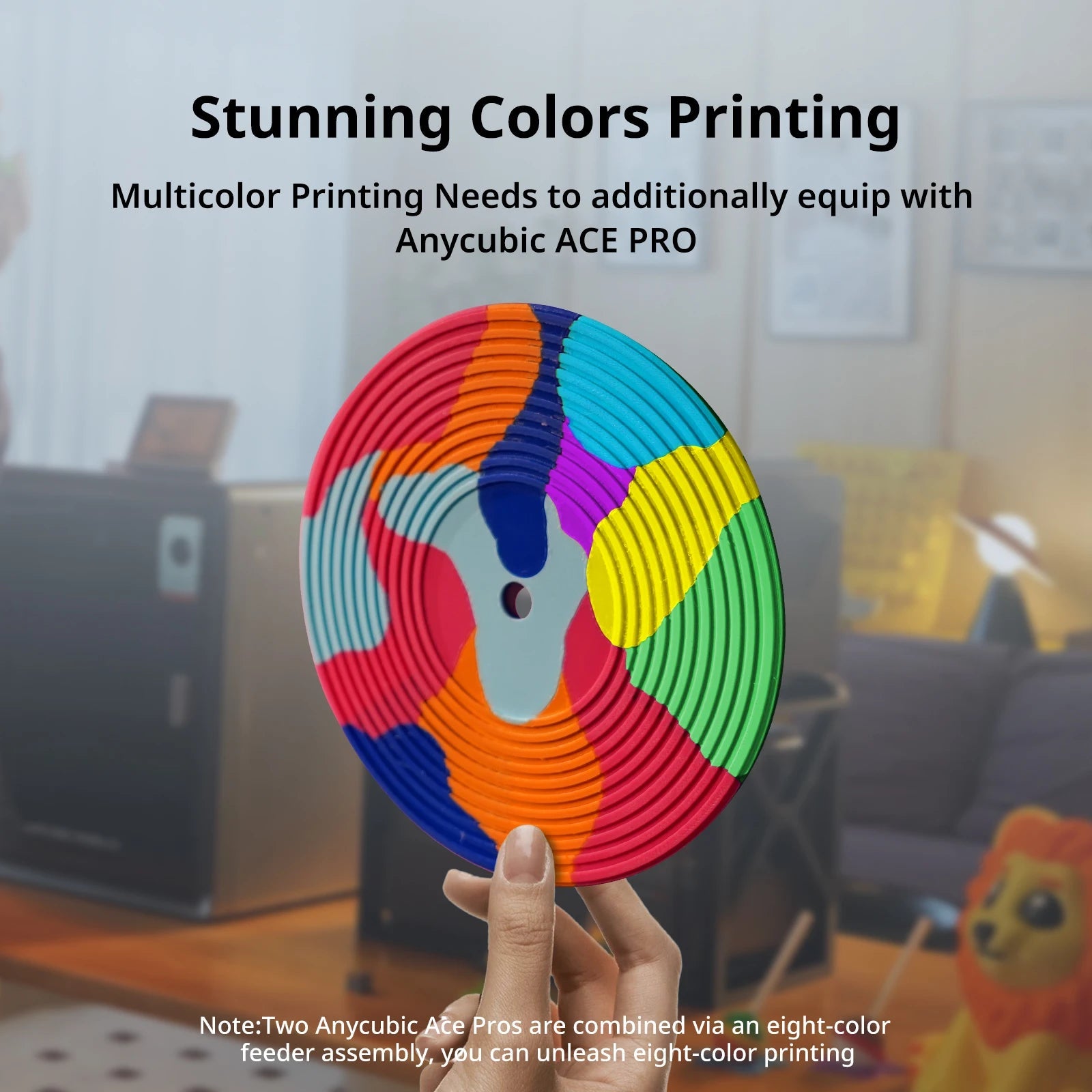 Anycubic Kobra S1 3D Printer - Core XY Structure, Max Speed 600mm/s, High Precision, Ultra-Quiet Ai-TechWorld