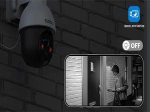 AOSU 3MP PTZ 4/8/12pcs Solar Camera 5000mAh Battery Wireless 2.4Ghz WIFI Camera PIR AI Detection 2 - Way Audio Outdoor CCTV Camera - Ai - TechWorld
