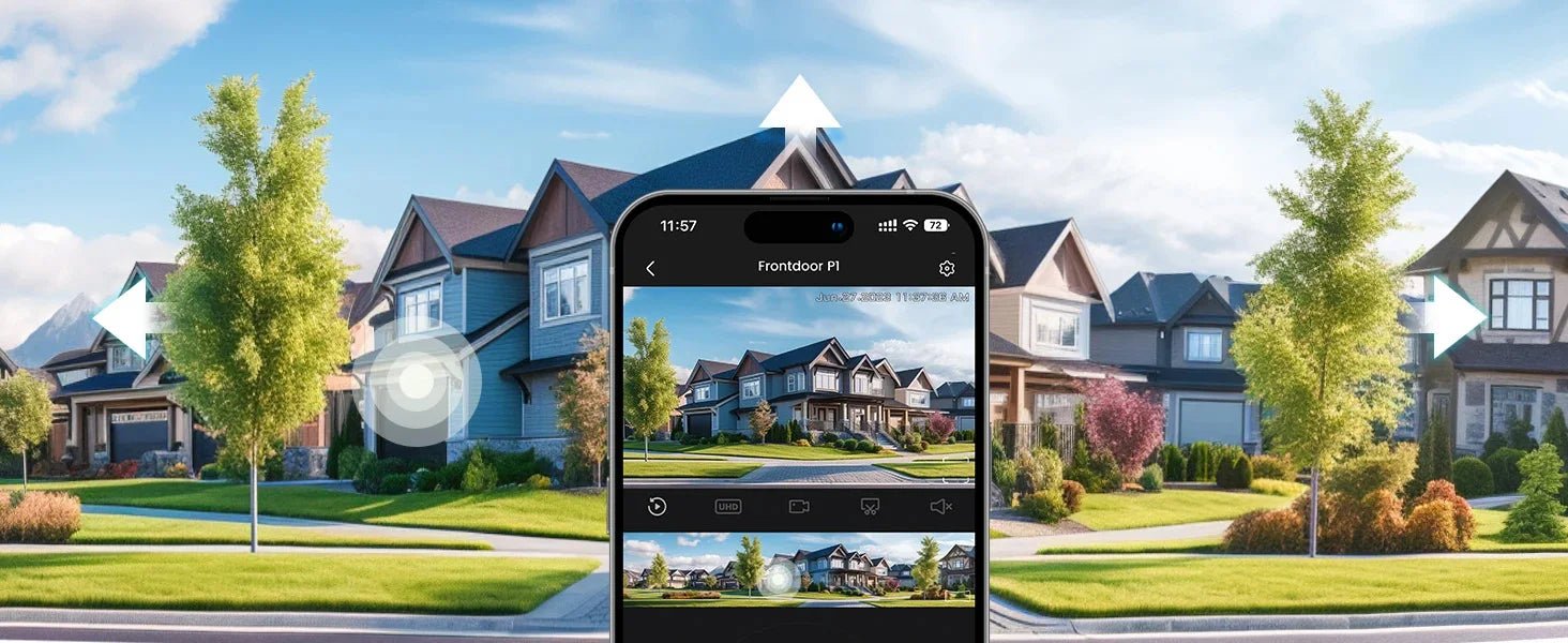 AOSU 3MP PTZ 4/8/12pcs Solar Camera 5000mAh Battery Wireless 2.4Ghz WIFI Camera PIR AI Detection 2 - Way Audio Outdoor CCTV Camera - Ai - TechWorld