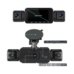 wifi car cam for car parking mode 24h front/ rear  360 dash cam Ai-TechWorld 