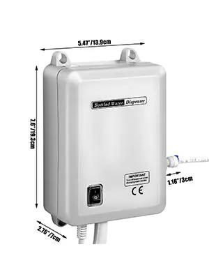 SucceBuy Water Bottle Dispenser Pump System Filter Softener Single/Double Pipe Reverse Osmosis Equipment for Ice Maker Ai-TechWorld 