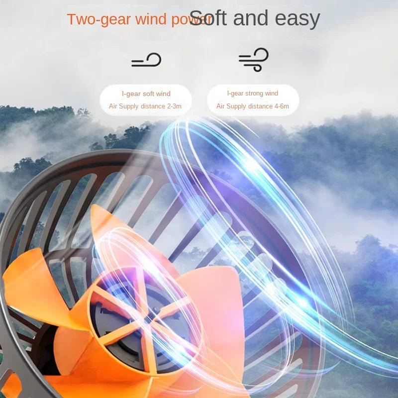 Adjustable 3 Head Car Fan USB/12V/24V Automotive Electric Fan Ai-TechWorld