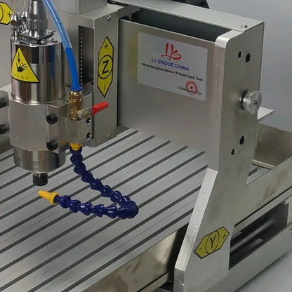 CNC Router 6040 4 Axis 2.2KW Metal 3D Carving Woodworking Machine 3040 USB Port Milling Engraving Machine 6090 with Water Tank - Ai - TechWorld