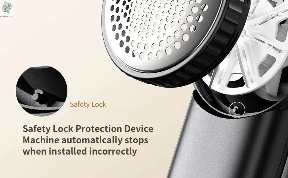 coldSky Rechargeable Fabric Shaver Electric Lint Remover with Digital Display Sweater Shaver Lint Shaver for Clothing Blanket Ai-TechWorld 