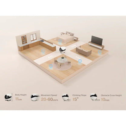 Companion Robot 2K Camera – Intelligent Remote Monitoring for Pets & Baby - Ai - TechWorld