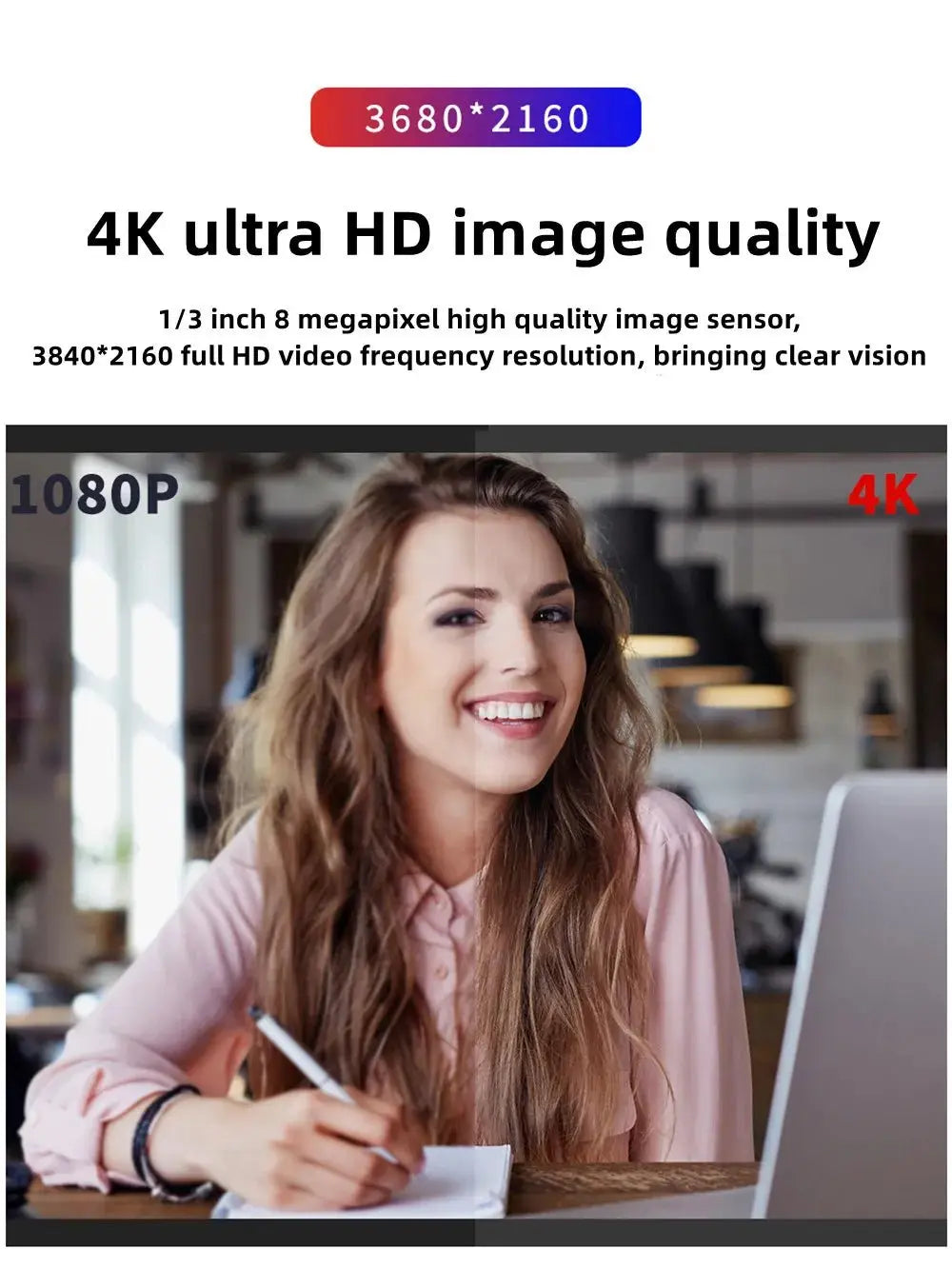 Conference Camera PTZ Video 4K/1080P AI Tracking 30/60fps USB3.0 HDMI LAN POE/USB 20/10X For Educate Live Business Meet Medicine - Ai - TechWorld
