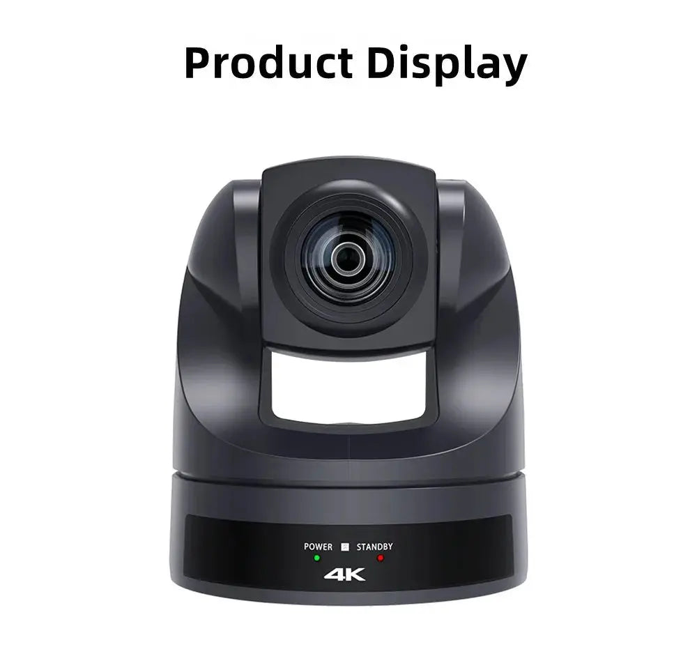Conference Camera PTZ Video 4K/1080P AI Tracking 30/60fps USB3.0 HDMI LAN POE/USB 20/10X For Educate Live Business Meet Medicine - Ai - TechWorld