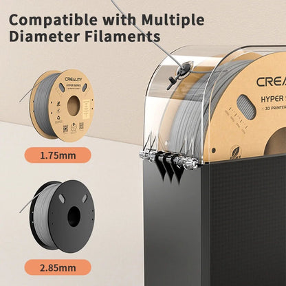 Creality Filament Dryer Upgrade Fan Filament Dry Box 1KG PLA PETG ABS TPU Filaments Dehydrator Storage Box Filament Spool Holder Ai-TechWorld