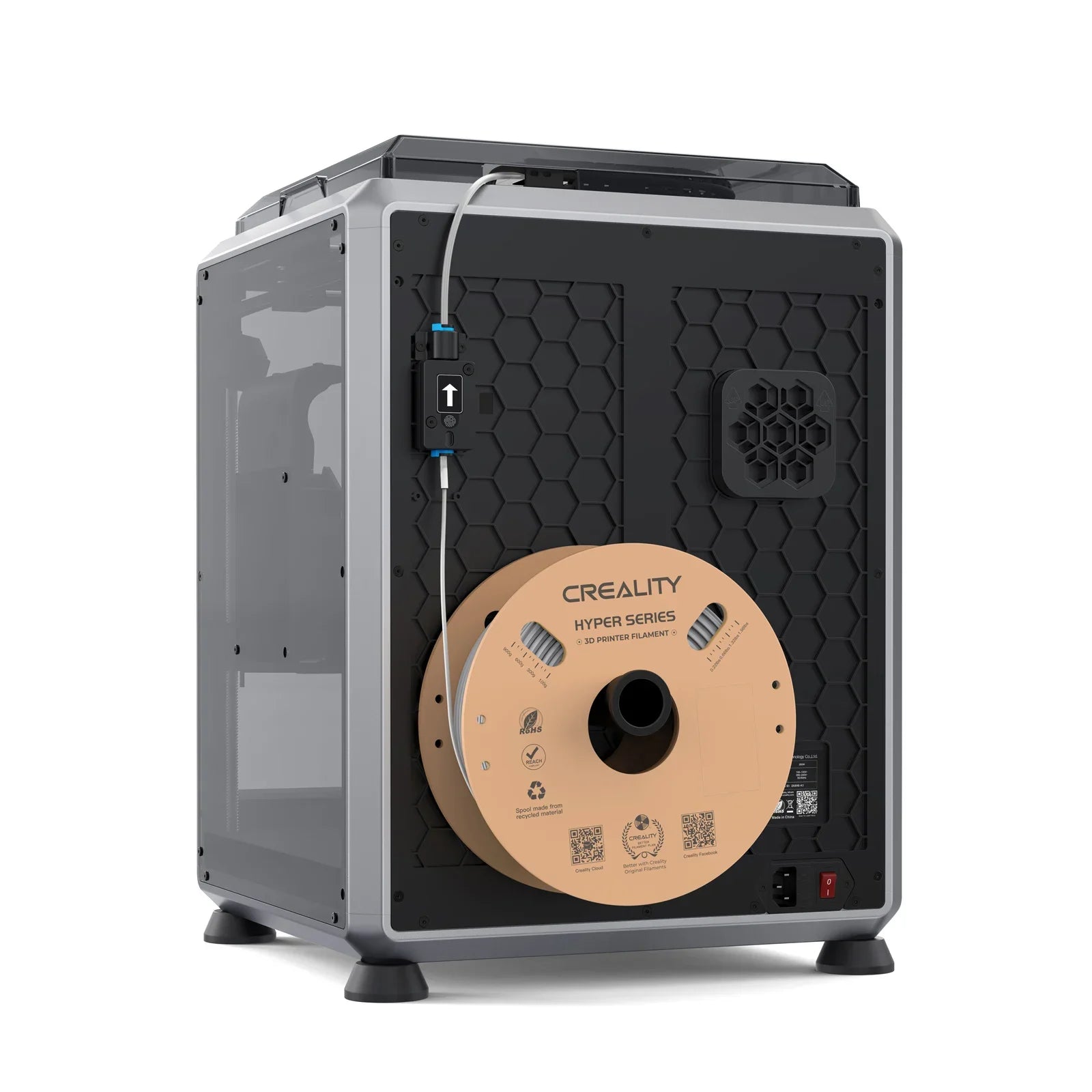 Creality K1C 3D Printer 600mm/s Auto Leveling Robust Direct Extruder Tri-High Speed Printing Upgrade K1 with AI Camera Printer Ai-TechWorld