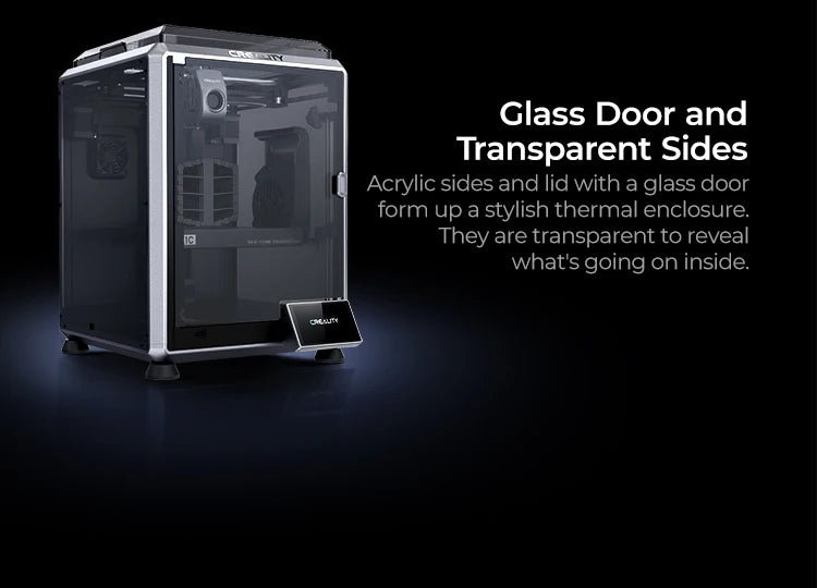Creality K1C 3D Printer 600mm/s Auto Leveling Robust Direct Extruder Tri-High Speed Printing Upgrade K1 with AI Camera Printer Ai-TechWorld
