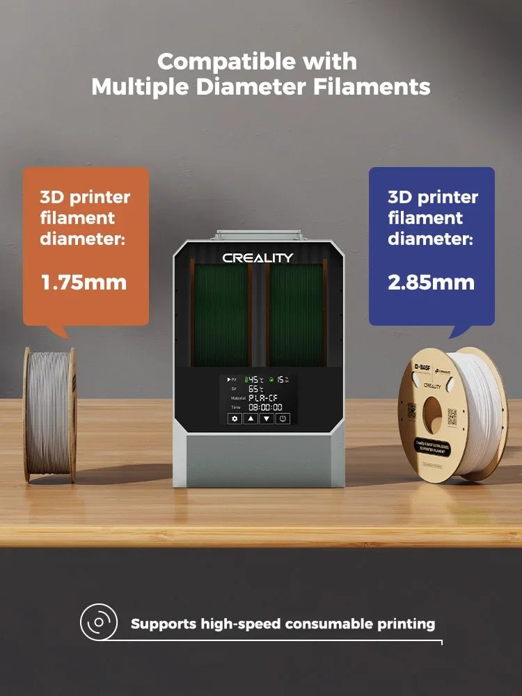 Creality Space Pi Filament Dryer & Drying Box - 2 Rolls Dehydrator for 2KG Filament Ai-TechWorld