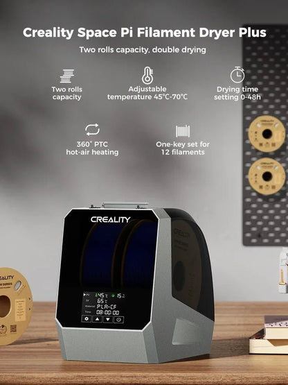 Creality Space Pi Filament Dryer & Drying Box - 2 Rolls Dehydrator for 2KG Filament Ai-TechWorld