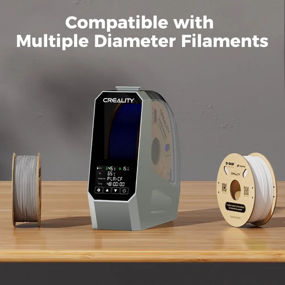 Creality Space Pi Filament Dryer Real-time Humidity&temperature Monitoring 1kg 3D Printer Filament Dryer Box Storage Holder Ai-TechWorld