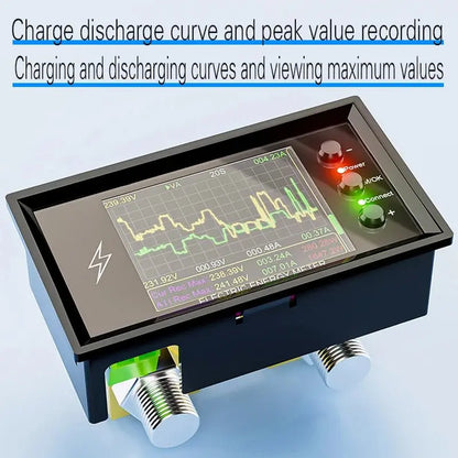 CW20 DC0 - 420V WiFi Tuya Smart Digital Lithium Battery Capacity Detection Tester DC Display Voltage Current Power Coulomb Meter - Ai - TechWorld
