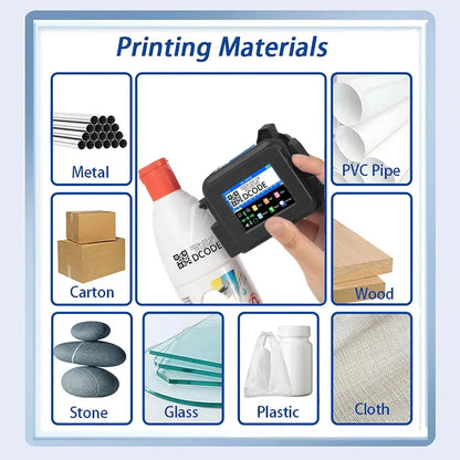 DCODE XMINI Portable Handheld Inkjet Printer - QR Barcode & Text Coding Machine Ai-TechWorld