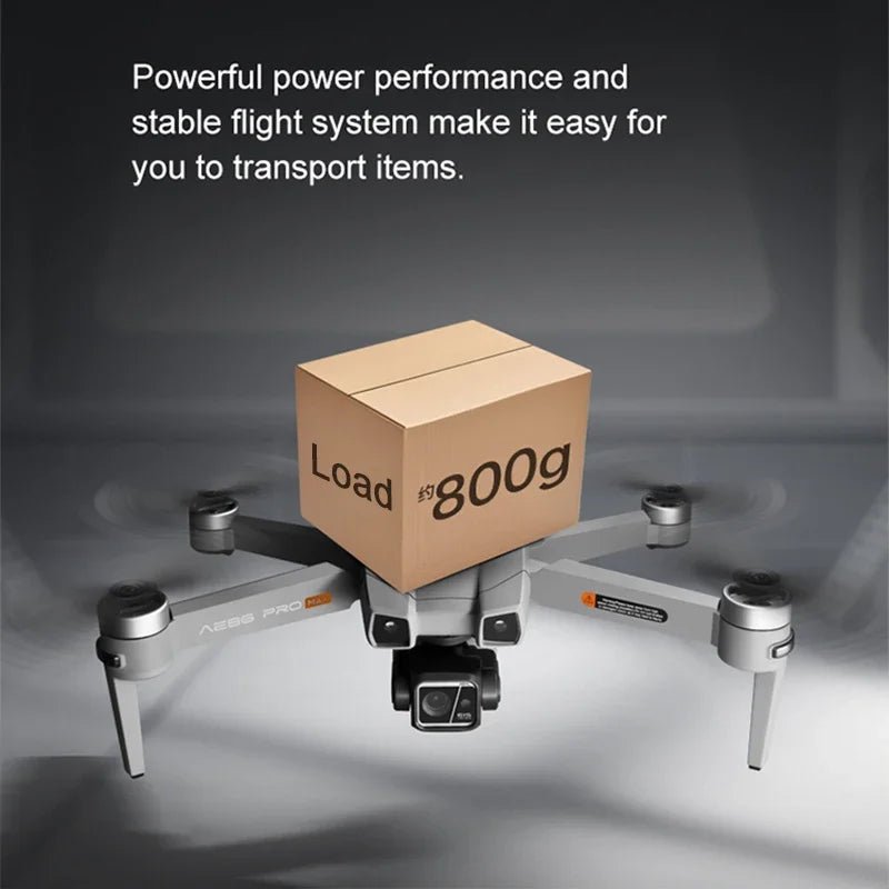 Drone professionnel AE86 PRO Max avec caméra HD 8K, cardan 3 axes, photographie aérienne, évitement d'obstacles, FPV GPS, quadri Ai-TechWorld