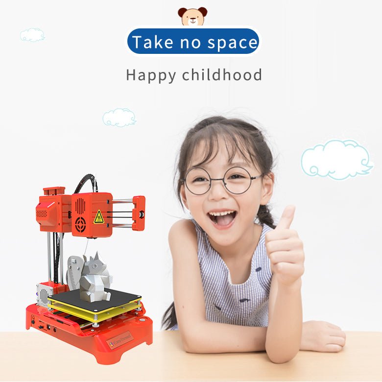 Easythreed 3D Printer K9 Easy To Use One-click Print Mainboard With Magnetic Platform Desktop Mini Printer K7 For Beginner Ai-TechWorld