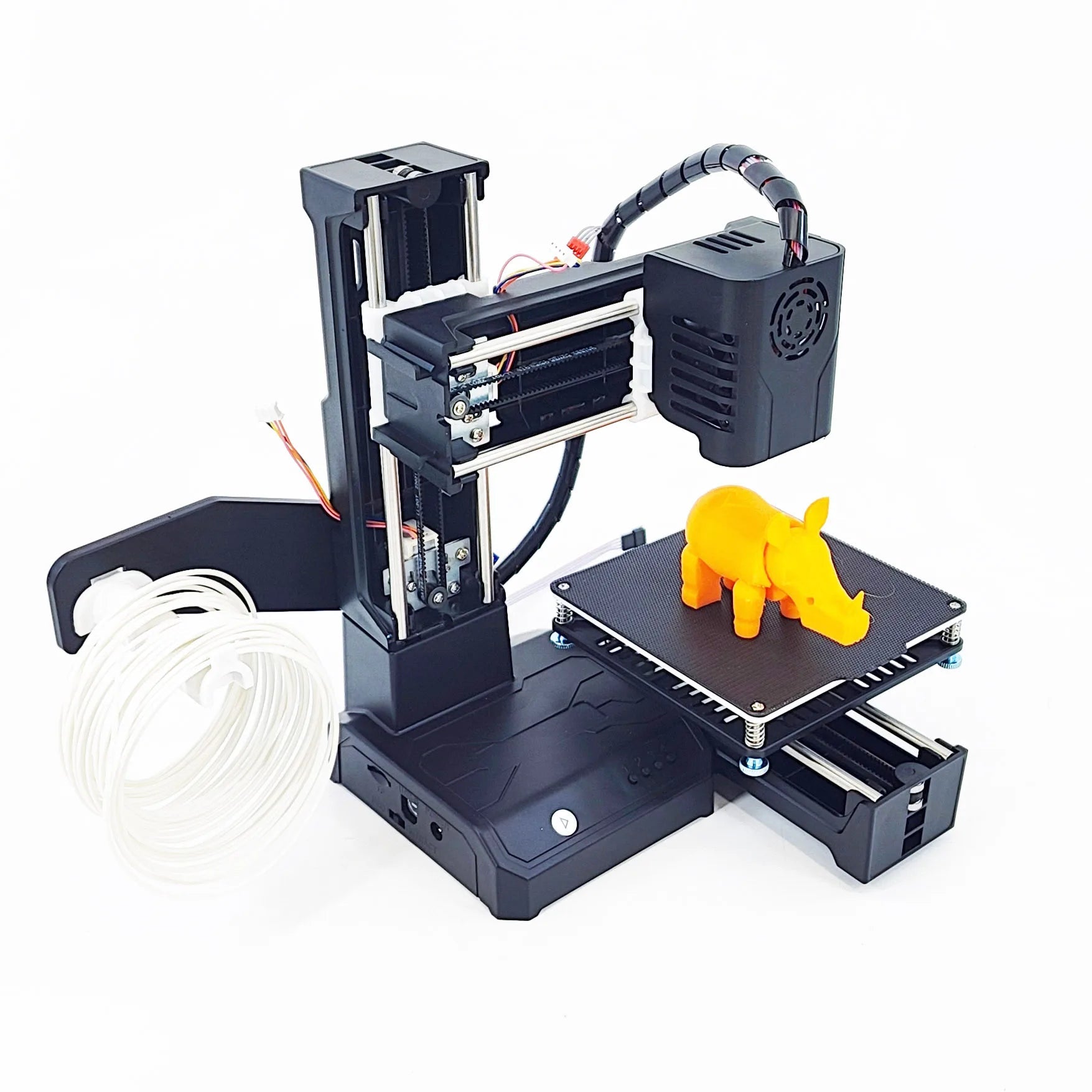 EasyThreed K9 Mini 3D Printer Easy to Use Entry Level Gift 3D Printer FDM TPU PLA Filament 1.75mm Black Ai-TechWorld