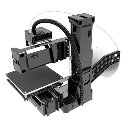 EasyThreed K9 Mini 3D Printer Easy to Use Entry Level Gift 3D Printer FDM TPU PLA Filament 1.75mm Black Ai-TechWorld