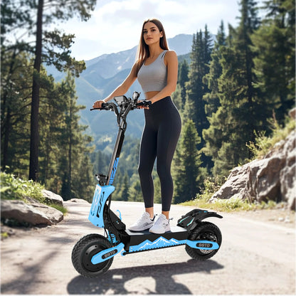 Electric Scooter 5600W Dual Motor – 60V27AH, 46MPH Top Speed, 46 Miles Range - Ai - TechWorld