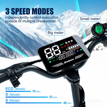 Electric Scooter 5600W Dual Motor – 60V27AH, 46MPH Top Speed, 46 Miles Range - Ai - TechWorld