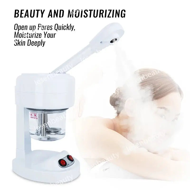Facial Steamer for Face Facial Vaporizer Professional Face Steamer Hot Warm Mist Sprayer Moisturizing Portable Facial Steamer - Ai - TechWorld