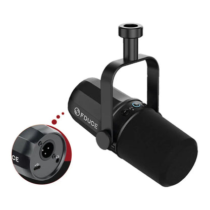 FDUCE SL40+ USB/XLR Dynamic Microphone Kit With Built - in Headset Output / Sound Insulation/Arm Stand,For PC PS5/4 Mixer - Ai - TechWorld