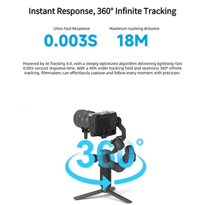 FeiyuTech SCORP Mini 3 Pro – 3-in-1 Gimbal with Detachable Handle & AI 4.0 Tracking for Mirrorless, Action Cameras & Phones Ai-TechWorld