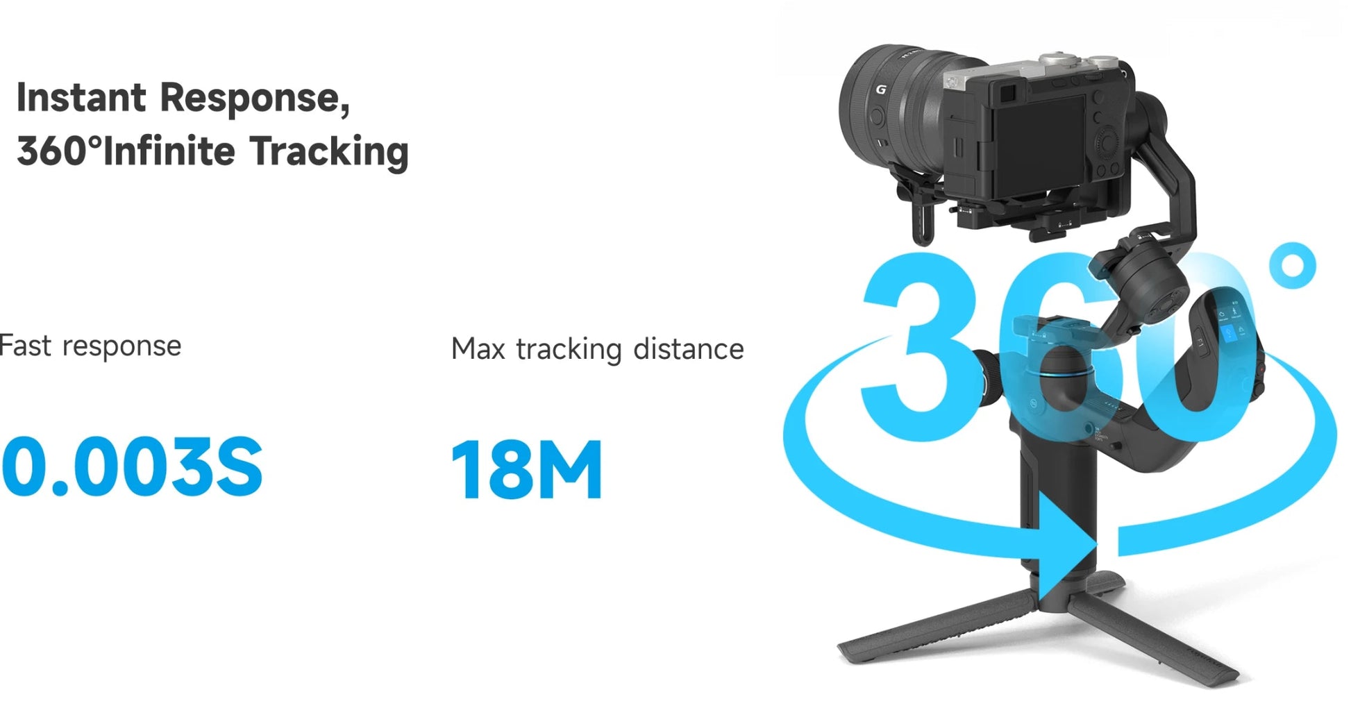 FeiyuTech SCORP Mini 3 Pro – 3 - in - 1 Gimbal with Detachable Handle & AI 4.0 Tracking for Mirrorless, Action Cameras & Phones - Ai - TechWorld