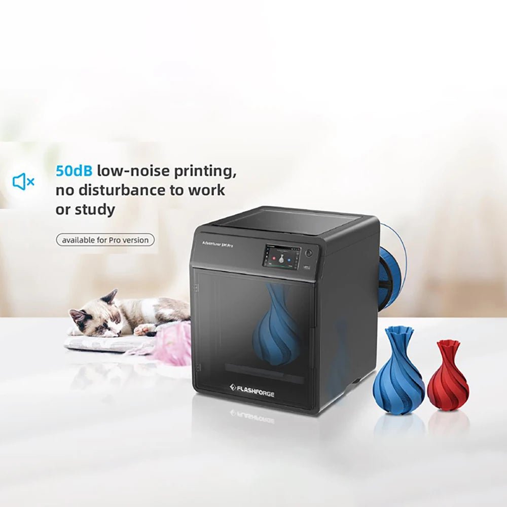 Flashforge Adventurer 5M Pro 3d Printer High Speed Full-auto Leveling Direct Extruder Automatic Shutdown With Camera Ai-TechWorld