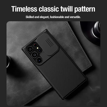 for Samsung Galaxy S25 Edge S24 S23 S22 Ultra Case Nillkin CamShield Slide Camera Cover for Samsung S24 FE S23 Plus Lens Case - Ai - TechWorld