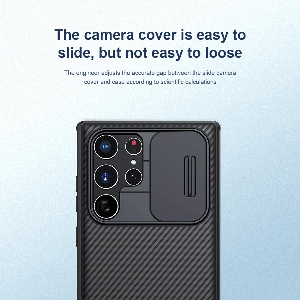 for Samsung Galaxy S25 Edge S24 S23 S22 Ultra Case Nillkin CamShield Slide Camera Cover for Samsung S24 FE S23 Plus Lens Case - Ai - TechWorld