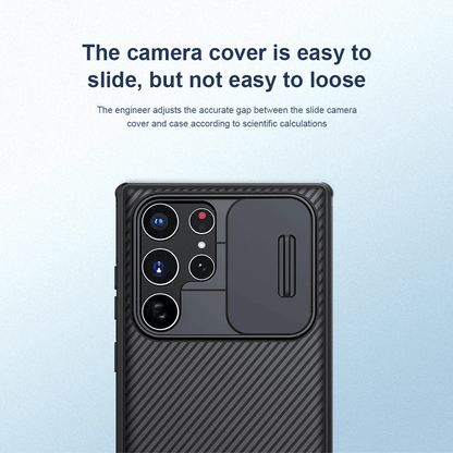 for Samsung Galaxy S25 Edge S24 S23 S22 Ultra Case Nillkin CamShield Slide Camera Cover for Samsung S24 FE S23 Plus Lens Case - Ai - TechWorld
