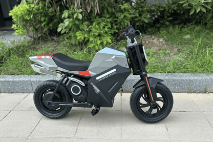 【2 Year Warranty】Freego K1 Kids Electric Dirt Bike Motorcycle 15.5MPH Speed 10 Miles Long-Range with Rear Motor EBike UL 2849 Ai-TechWorld 