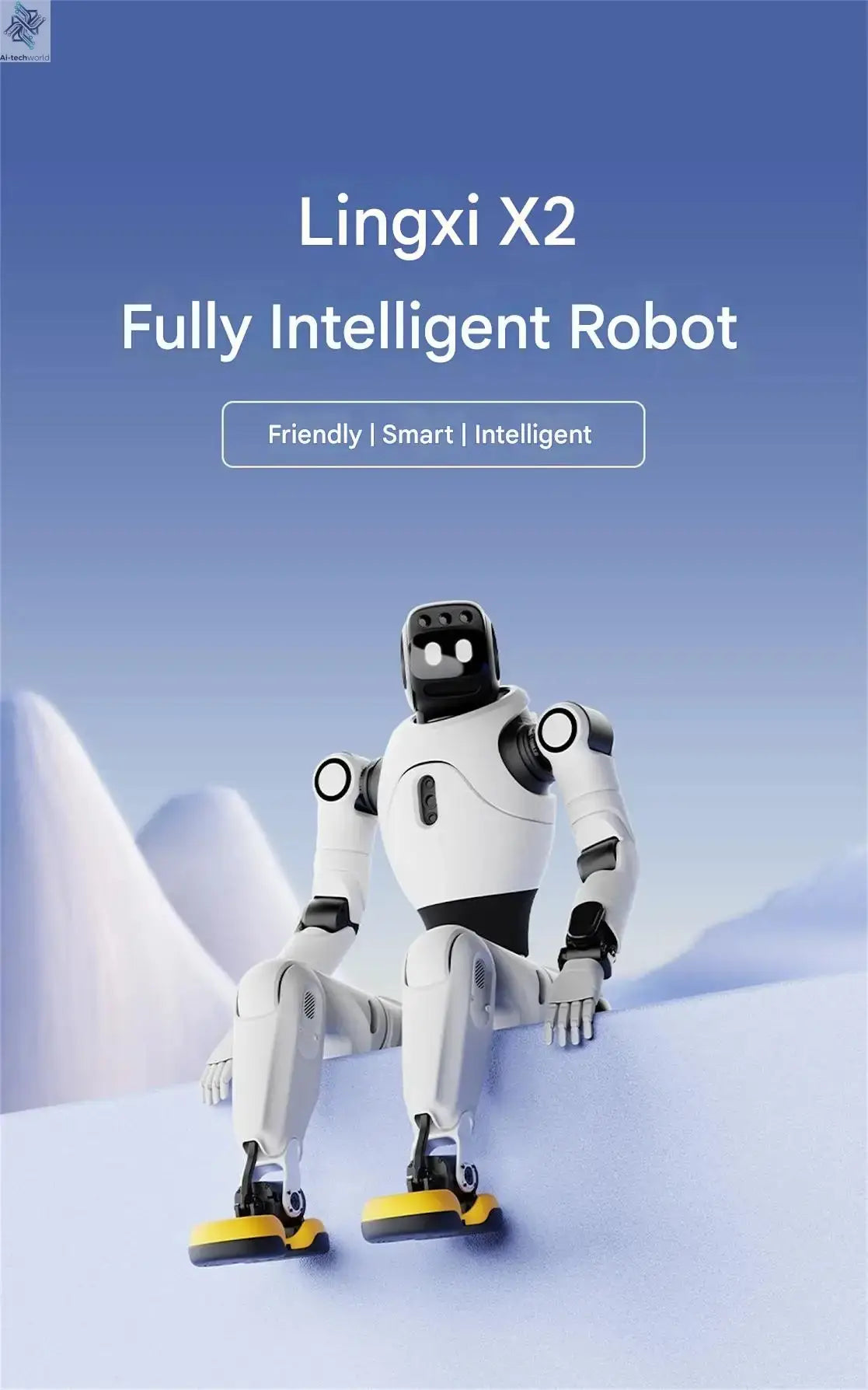 fully intelligent and agile robot,AgiBot Lingxi X2 (Youth Edition) Ai-TechWorld 