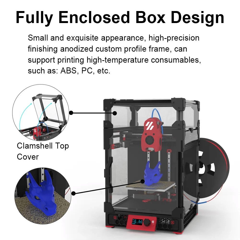 FYSETC Voron 0.2 R1 V1.1 Pro Corexy 3d Printer Upgraded Kit with Catalyst Kit V2.0 and M36 Motherboard Sailfish High flow Hotend Ai-TechWorld