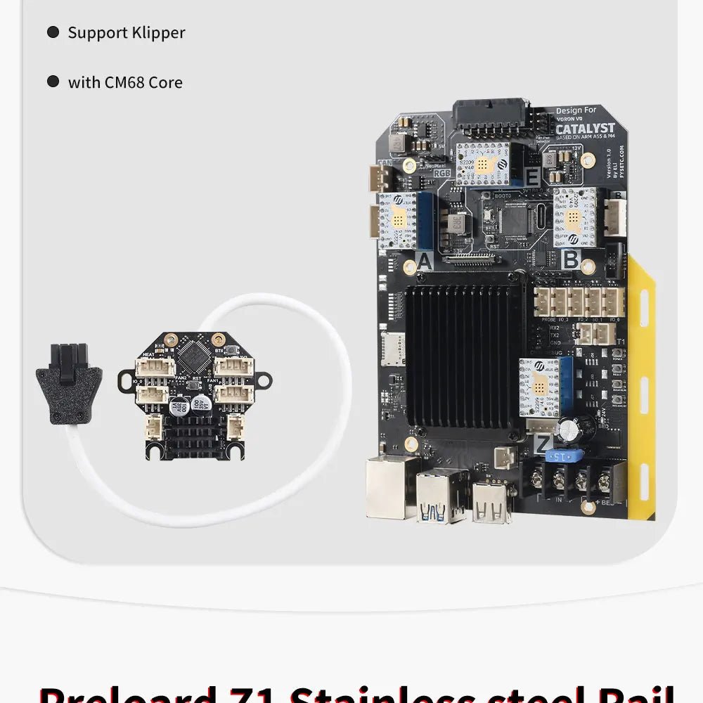 FYSETC Voron 0.2 R1 V1.1 Pro Corexy 3d Printer Upgraded Kit with Catalyst Kit V2.0 and M36 Motherboard Sailfish High flow Hotend Ai-TechWorld