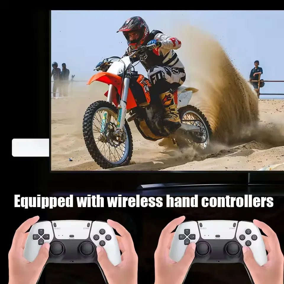Game Box X4 Retro Video Game Console Support 70000+ Games 60 Emulators For PS2/PSP/MAME/DC/XBOX with Controllers - Ai - TechWorld
