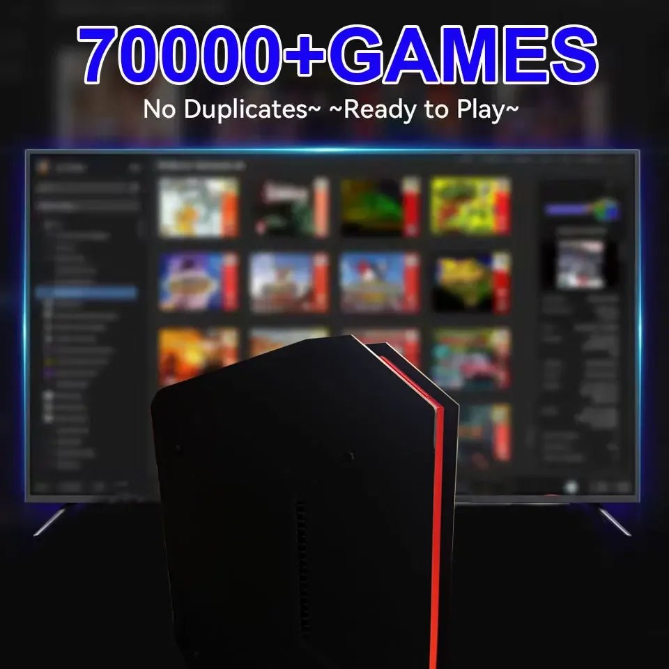Game Box X4 Retro Video Game Console Support 70000+ Games 60 Emulators For PS2/PSP/MAME/DC/XBOX with Controllers - Ai - TechWorld