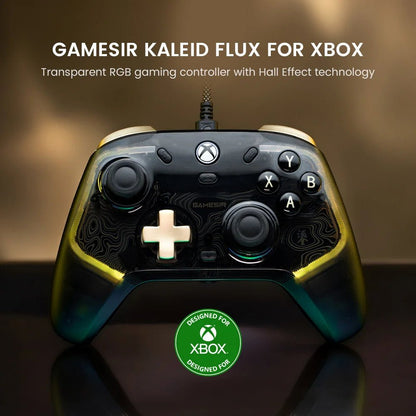 GameSir Kaleid Xbox Controller Wired Gamepad for Xbox Series X, Xbox Series S, Xbox One game console, with Hall Effect Joystick - Ai - TechWorld