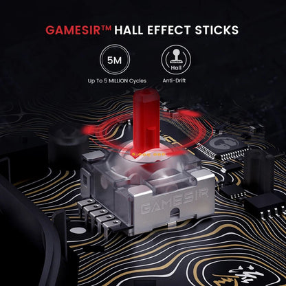 GameSir Kaleid Xbox Controller Wired Gamepad for Xbox Series X, Xbox Series S, Xbox One game console, with Hall Effect Joystick - Ai - TechWorld