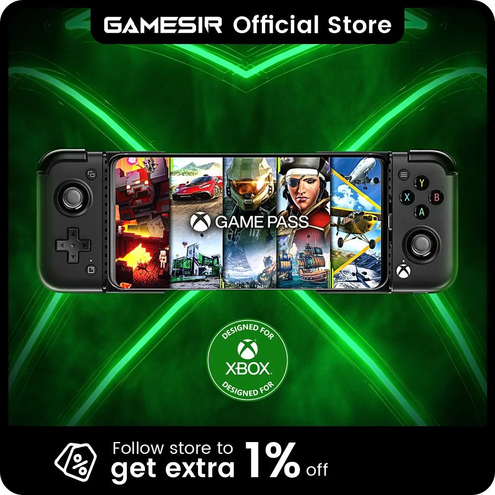 GameSir X2 Pro Xbox Gamepad Android Mobile Game Controller for Xbox Game Pass xCloud STADIA GeForce Now Luna Cloud Gaming - Ai - TechWorld