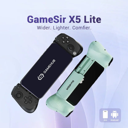 GameSir X5 Lite Mobile Gaming Controller for Android & iPhone 16/15, Hall Effect Joystick Portable Gamepad for On - the - Go Play - Ai - TechWorld