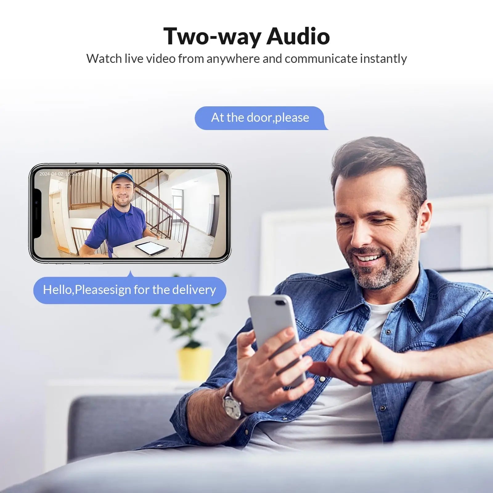 HD Wireless WiFi Doorbell Camera – Smart Outdoor Security with Night Vision & Two-Way Audio ai-techworld