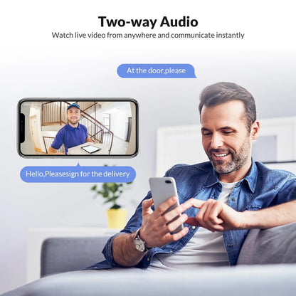 HD Wireless WiFi Doorbell Camera – Smart Outdoor Security with Night Vision & Two-Way Audio ai-techworld