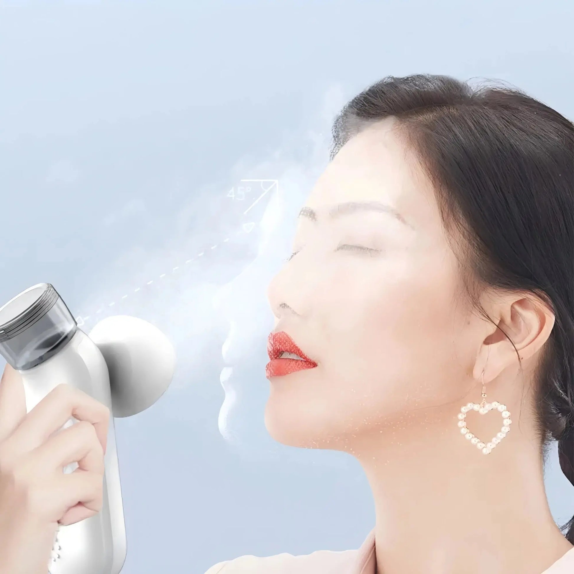 Heated Nano Mist Eye Sprayer Electric Facial Steamer Device Portable Eye Face Moisturizer Massager Eye Drops Tool for Dry Eye - Ai - TechWorld