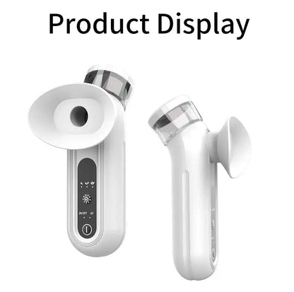 Heated Nano Mist Eye Sprayer Electric Facial Steamer Device Portable Eye Face Moisturizer Massager Eye Drops Tool for Dry Eye - Ai - TechWorld