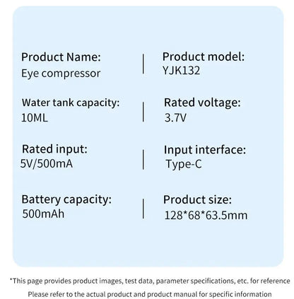 Heated Nano Mist Eye Sprayer Electric Facial Steamer Device Portable Eye Face Moisturizer Massager Eye Drops Tool for Dry Eye - Ai - TechWorld