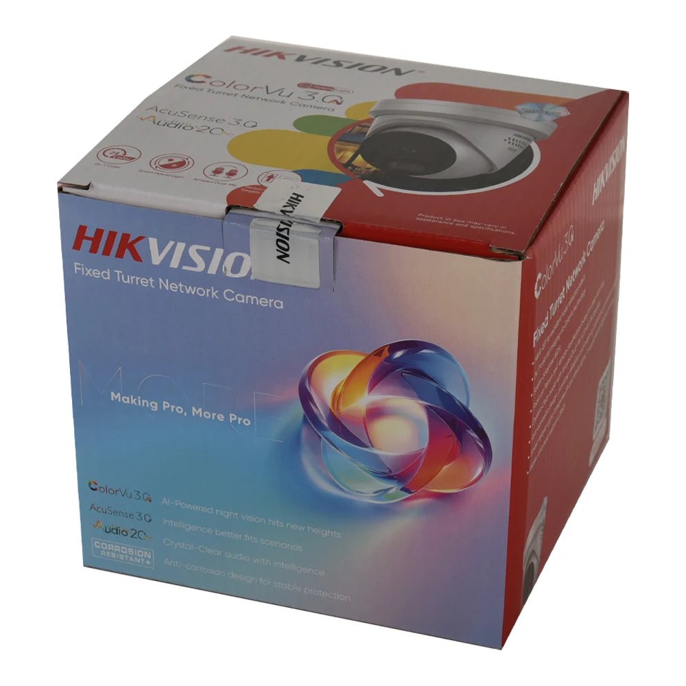Hikvision Smart Hybrid IP Camera – 4K UHD Surveillance with AI Detection, Two - Way Audio - Ai - TechWorld